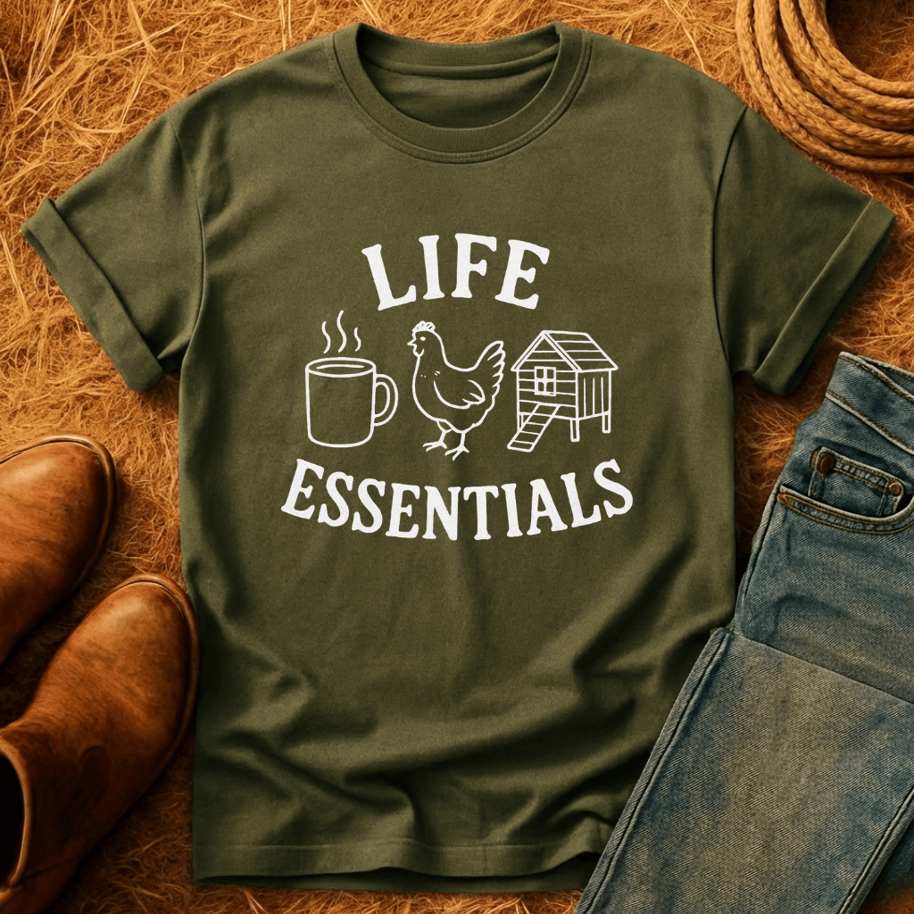 Chickens Are Life Essentials T-Shirt