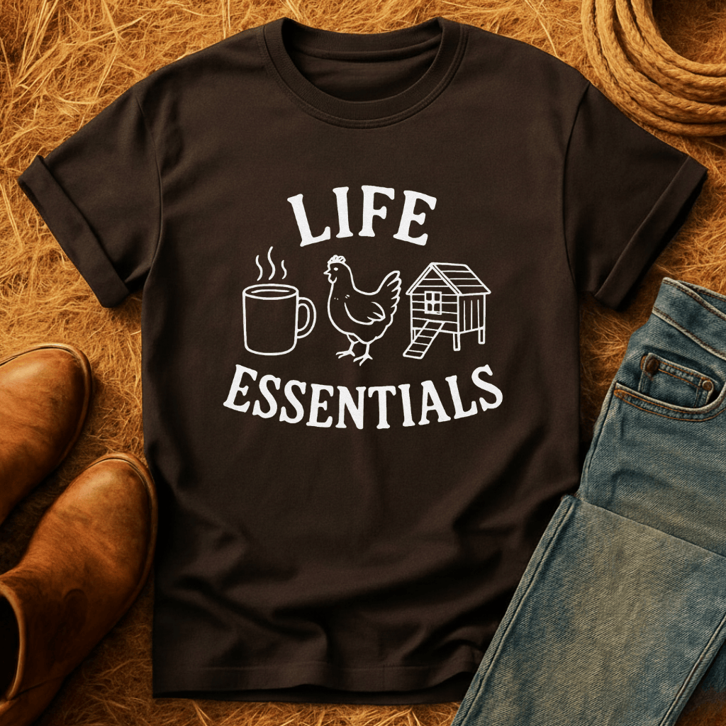 Chickens Are Life Essentials T-Shirt