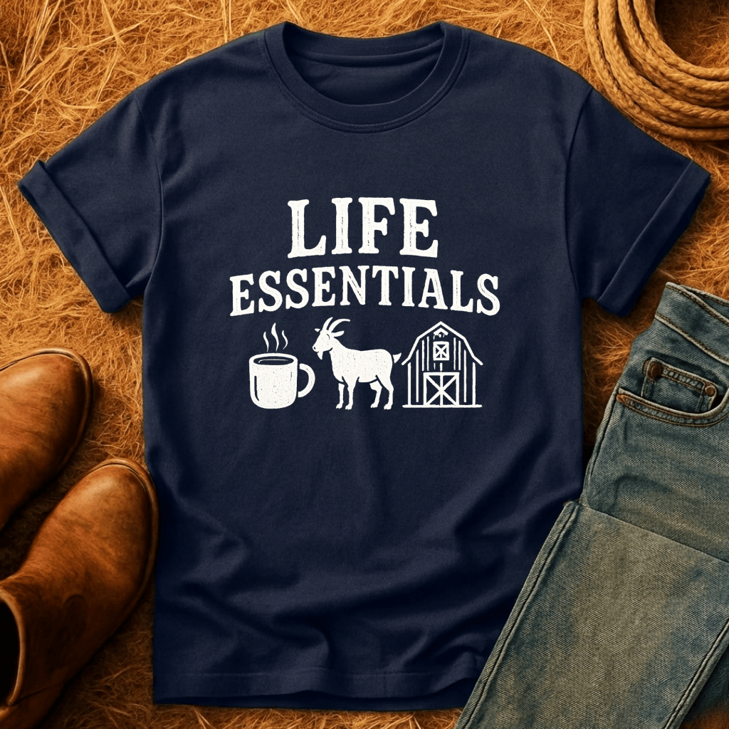 Goats Are Life Essentials T-Shirt