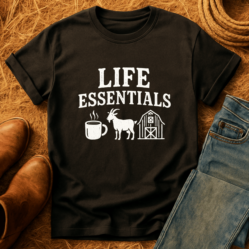 Goats Are Life Essentials T-Shirt