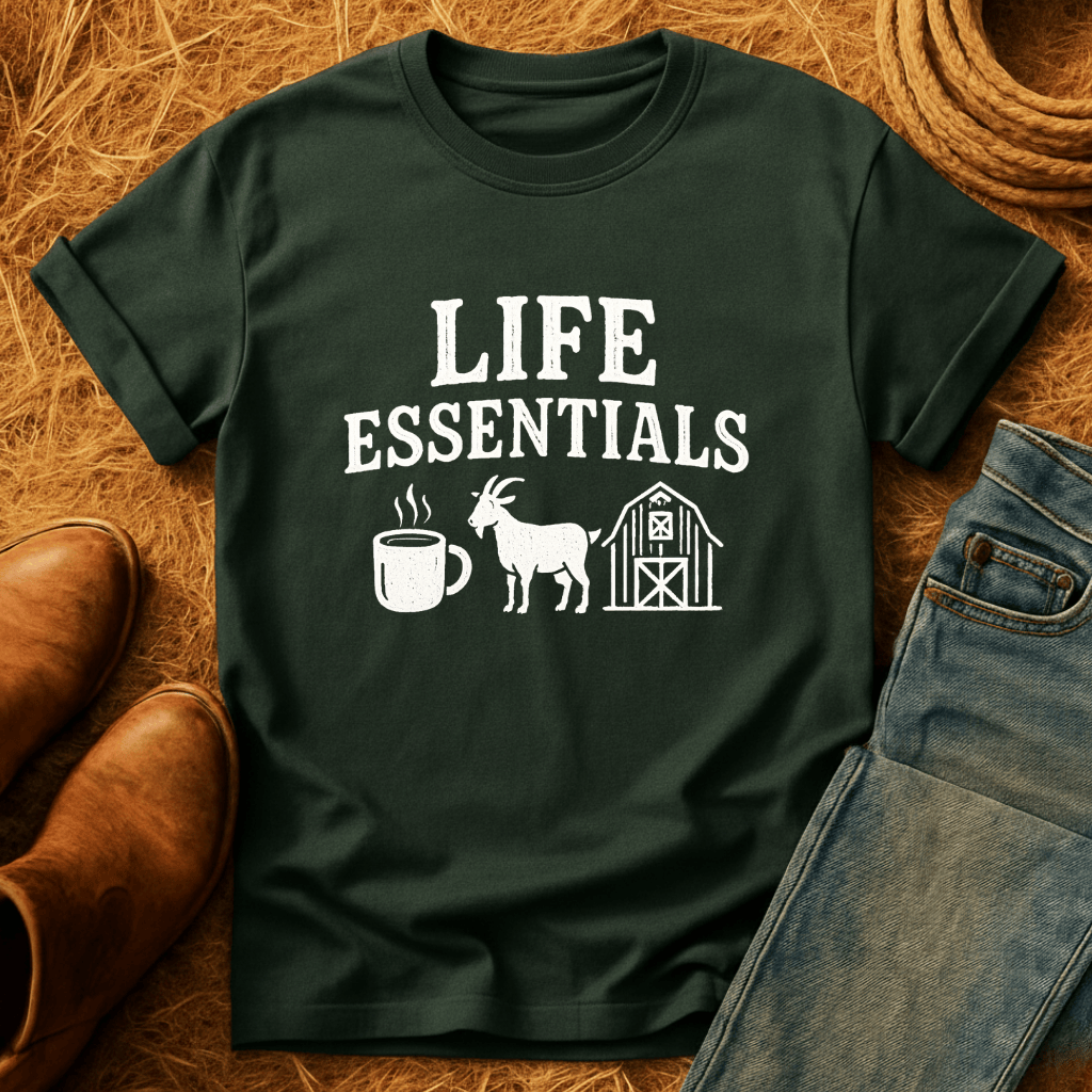 Goats Are Life Essentials T-Shirt