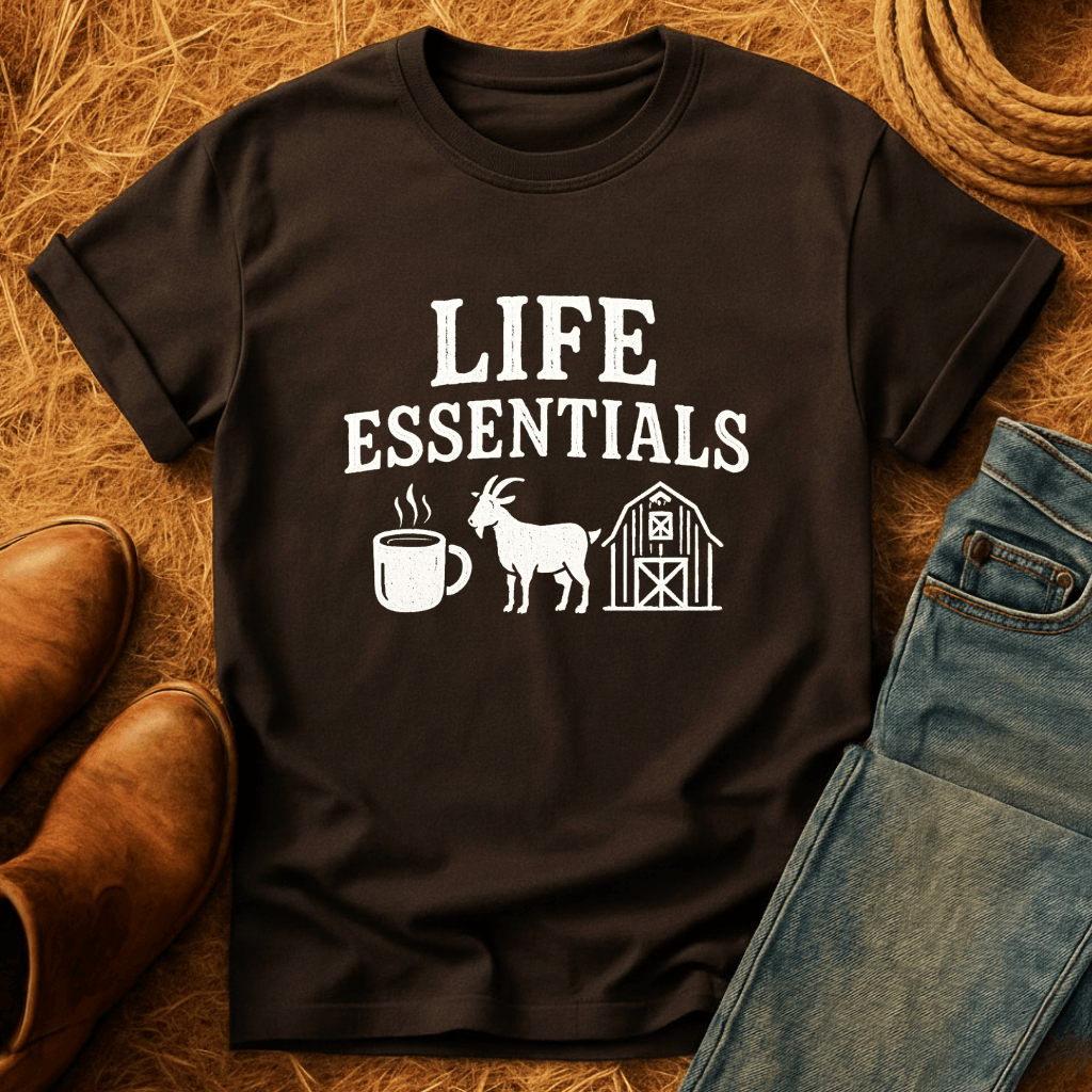 Goats Are Life Essentials T-Shirt