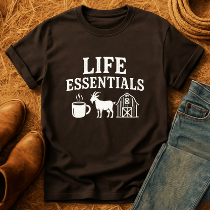 Goats Are Life Essentials T-Shirt