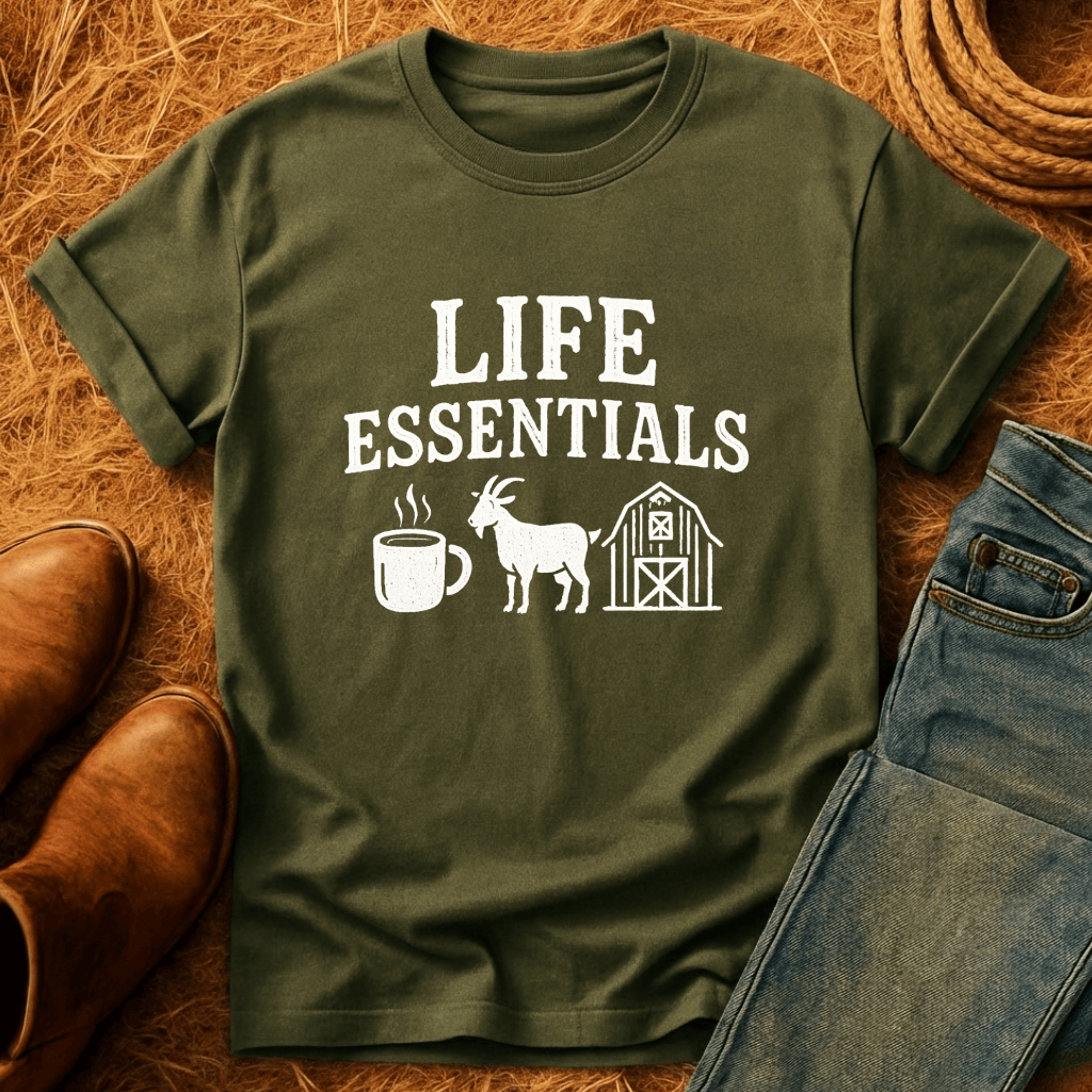 Goats Are Life Essentials T-Shirt