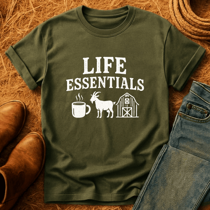 Goats Are Life Essentials T-Shirt