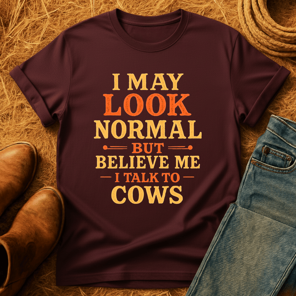 I Talk To Cows T-Shirt