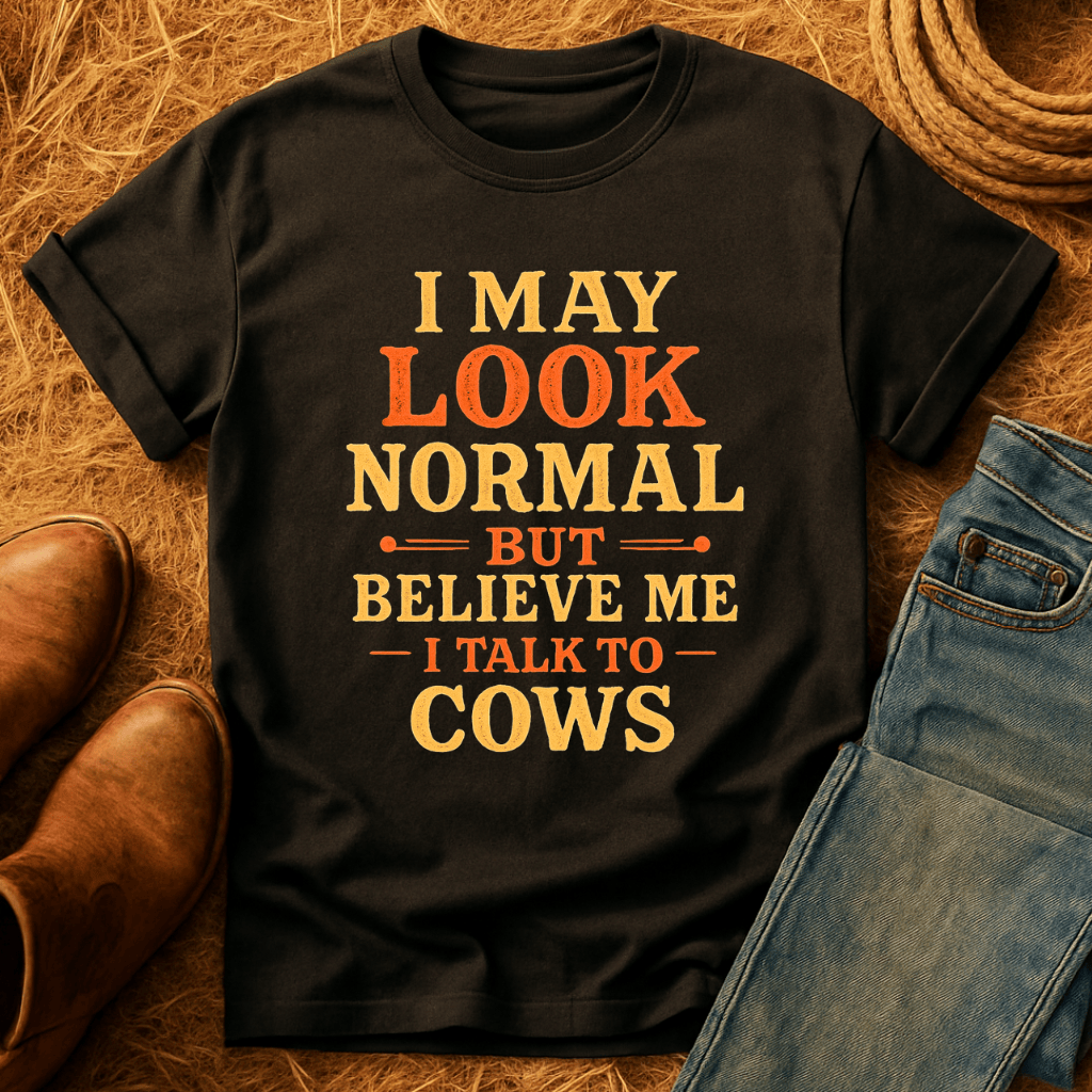 I Talk To Cows T-Shirt