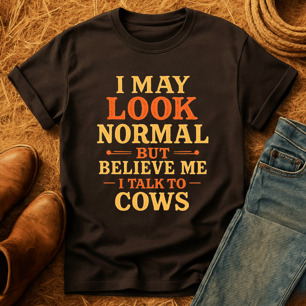 I Talk To Cows T-Shirt