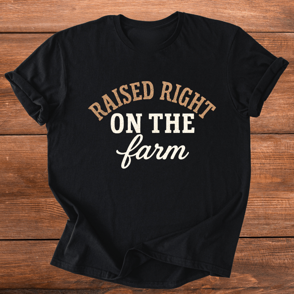 Raised On The Farm T-Shirt