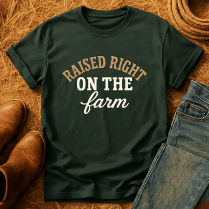 Raised On The Farm T-Shirt
