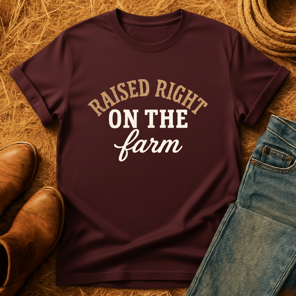 Raised On The Farm T-Shirt