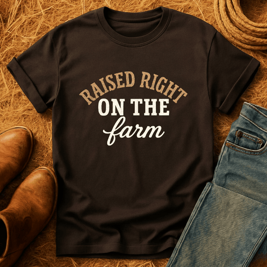 Raised On The Farm T-Shirt