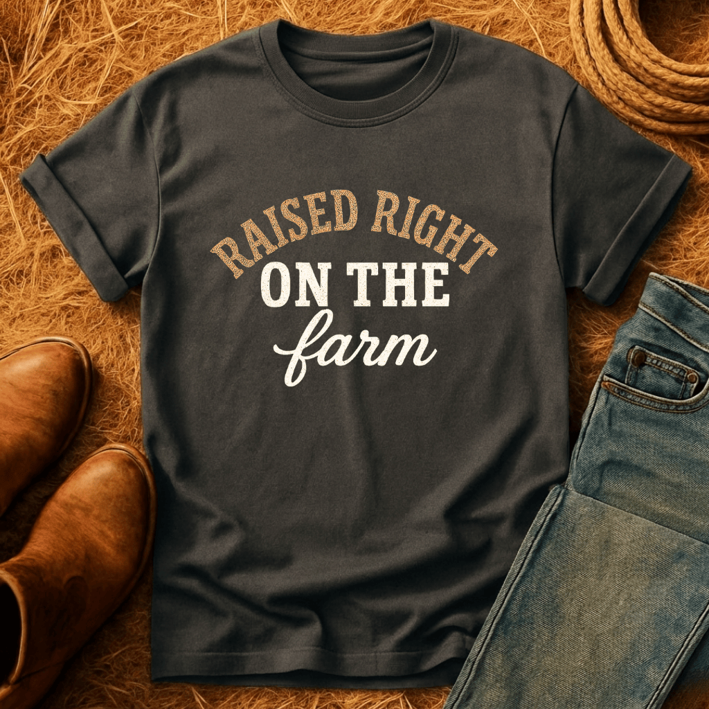 Raised On The Farm T-Shirt