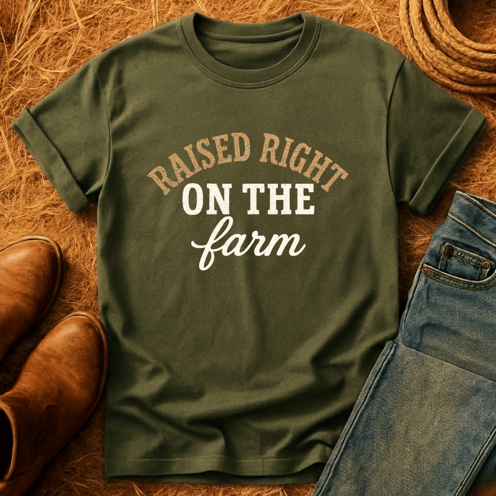 Raised On The Farm T-Shirt