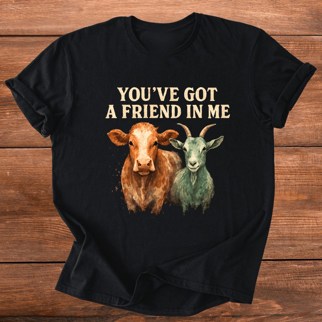 Friends: Goats 'n Cows T-Shirt