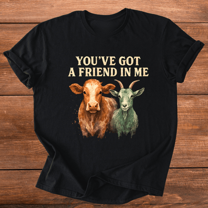 Friends: Goats 'n Cows T-Shirt