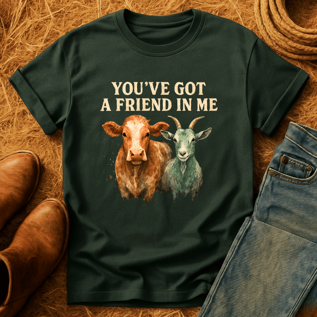 Friends: Goats 'n Cows T-Shirt