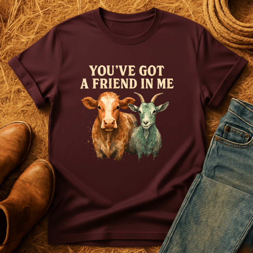 Friends: Goats 'n Cows T-Shirt