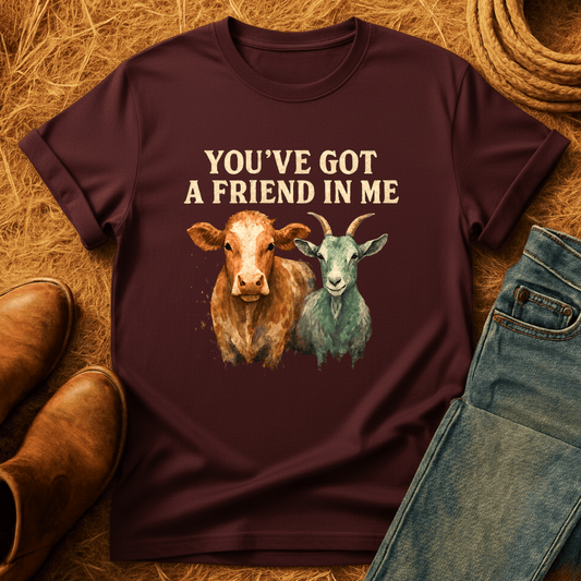 Friends: Goats 'n Cows T-Shirt