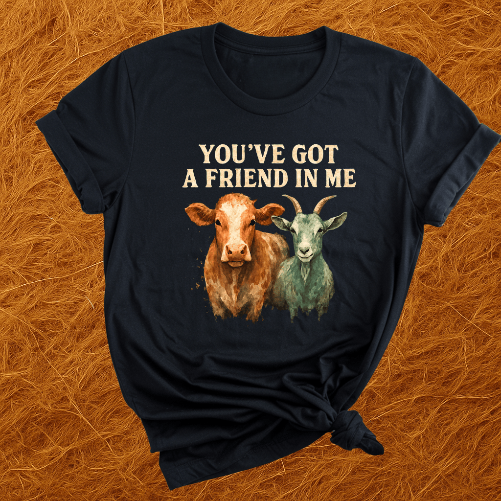 Friends: Goats 'n Cows T-Shirt