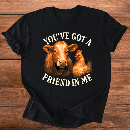 Friends: Cows 'N Chickens T-Shirt