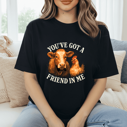 Friends: Cows 'N Chickens T-Shirt