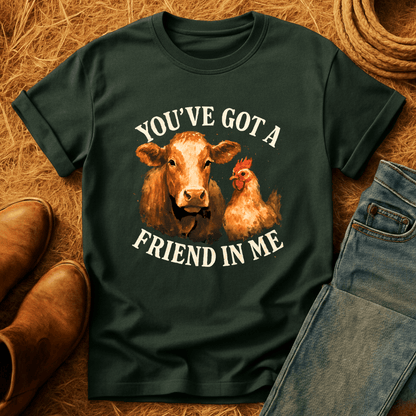 Friends: Cows 'N Chickens T-Shirt