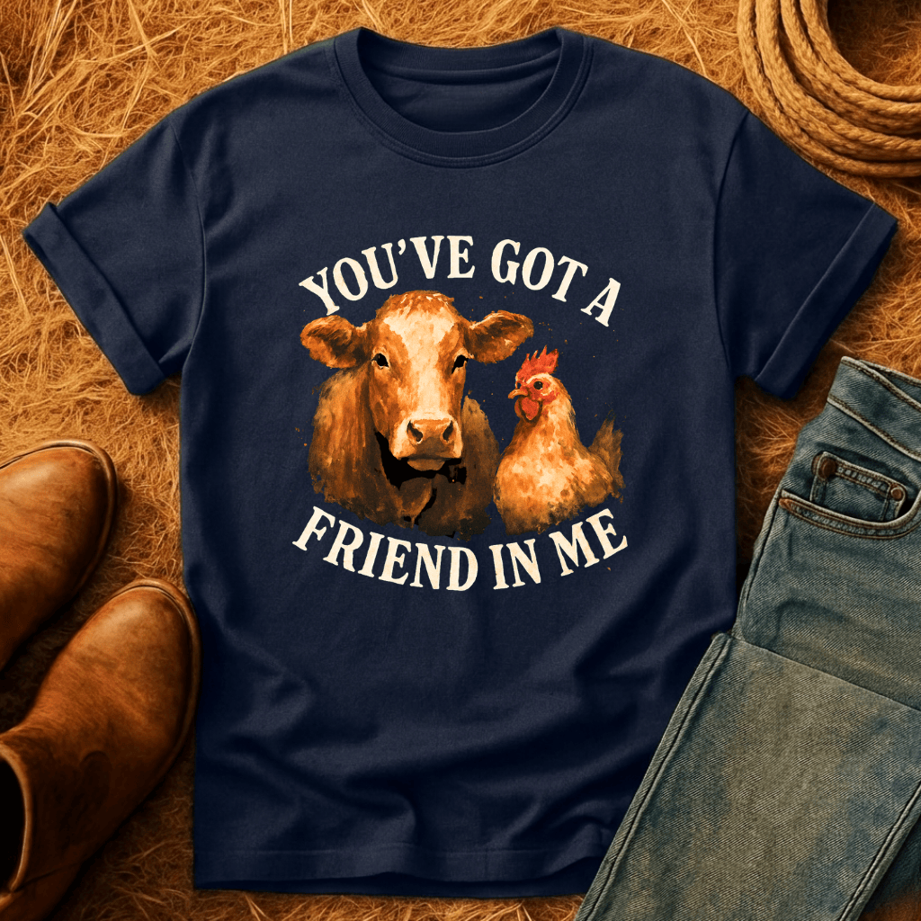 Friends: Cows 'N Chickens T-Shirt