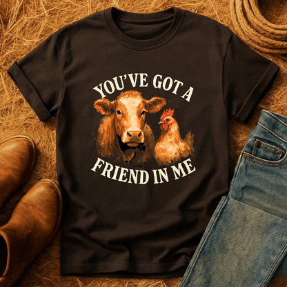 Friends: Cows 'N Chickens T-Shirt