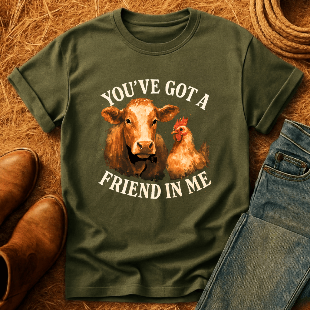 Friends: Cows 'N Chickens T-Shirt