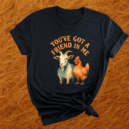 Friends: Goats 'N Chickens T-Shirt