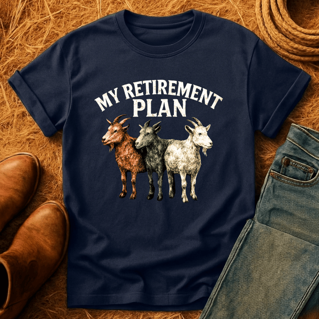 Goats For Retirement T-Shirt