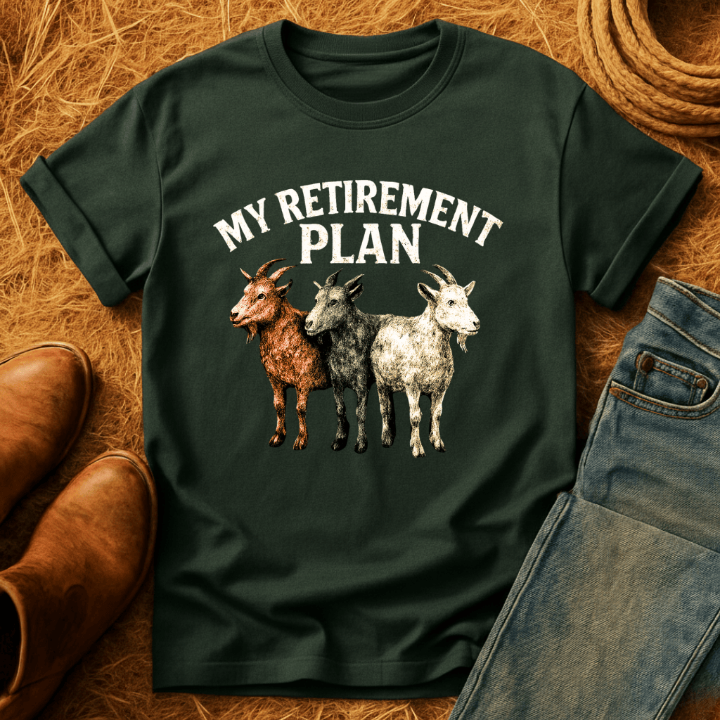 Goats For Retirement T-Shirt