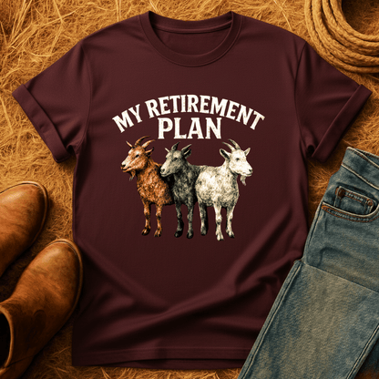 Goats For Retirement T-Shirt