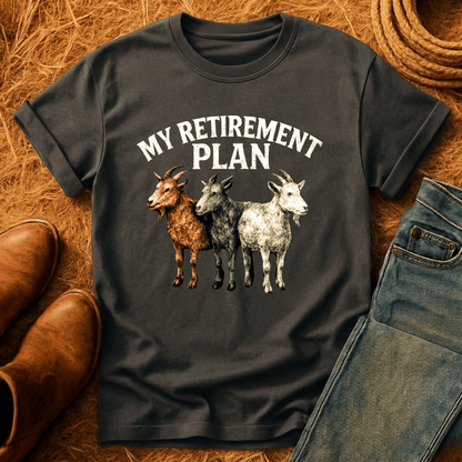 Goats For Retirement T-Shirt