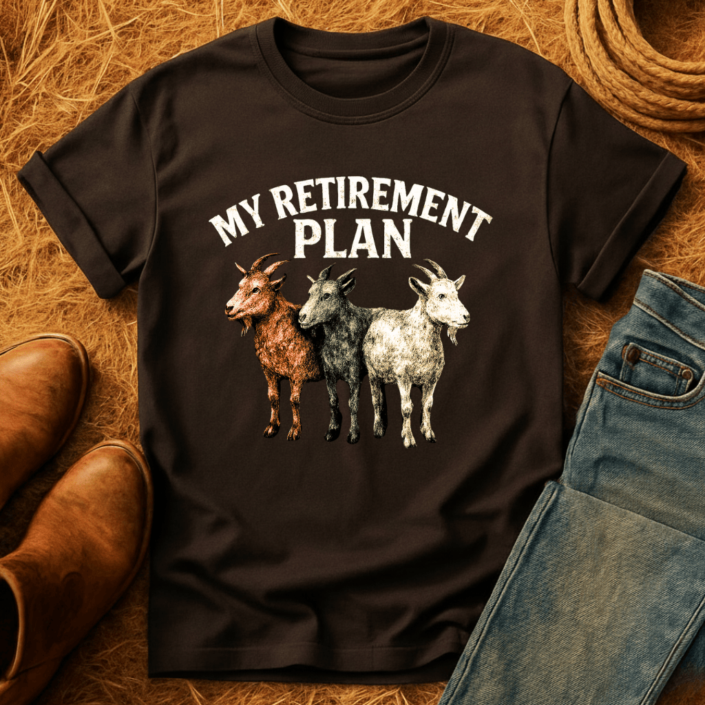 Goats For Retirement T-Shirt