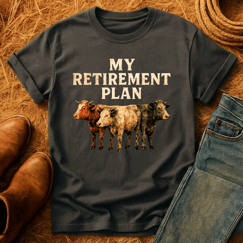 Cows For Retirement T-Shirt