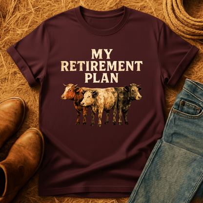 Cows For Retirement T-Shirt