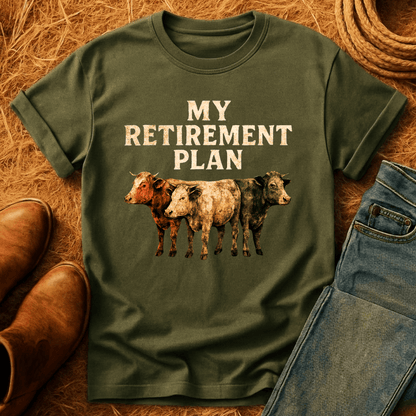 Cows For Retirement T-Shirt