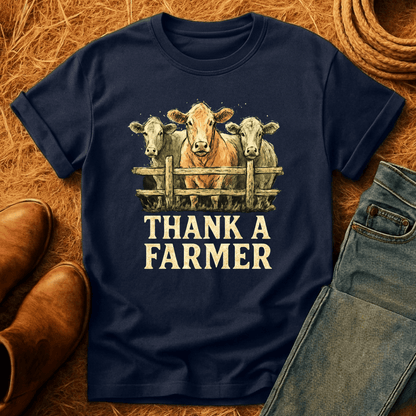 Thank Farmers: Cows T-Shirt