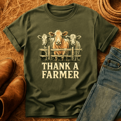 Thank Farmers: Cows T-Shirt