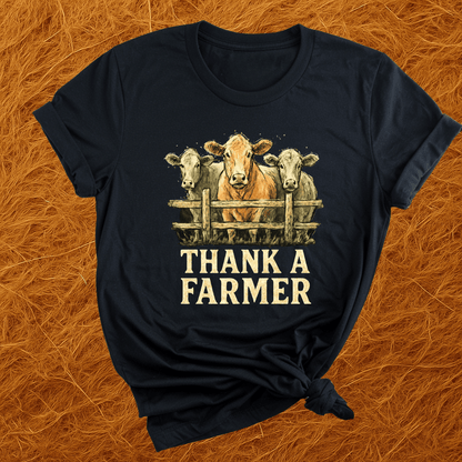Thank Farmers: Cows T-Shirt