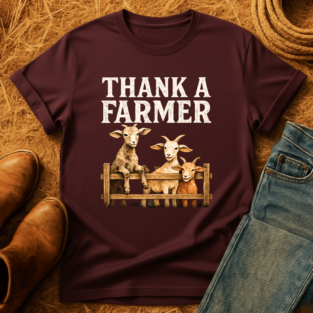 Thank Farmers: Goats T-Shirt