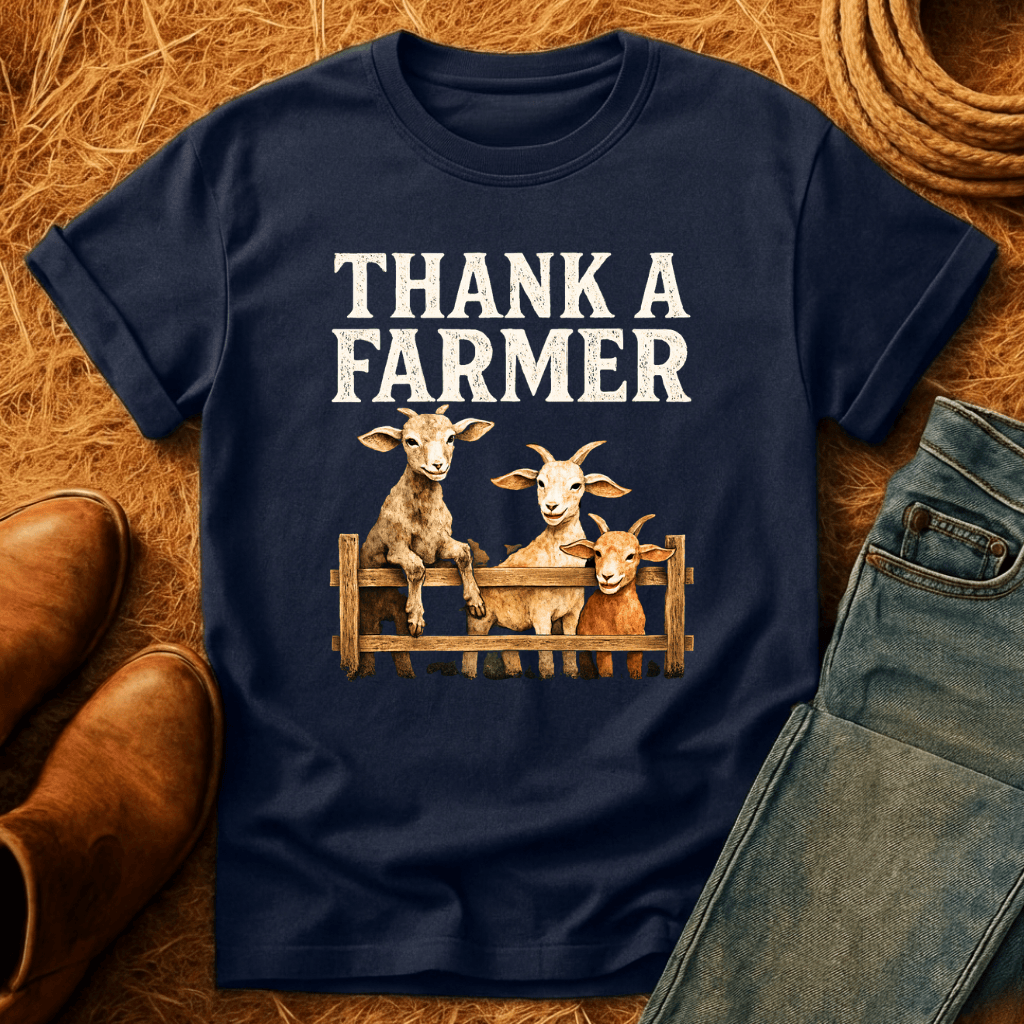 Thank Farmers: Goats T-Shirt