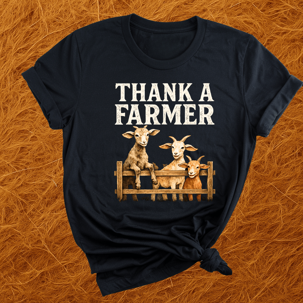 Thank Farmers: Goats T-Shirt