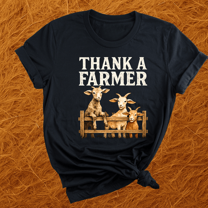 Thank Farmers: Goats T-Shirt
