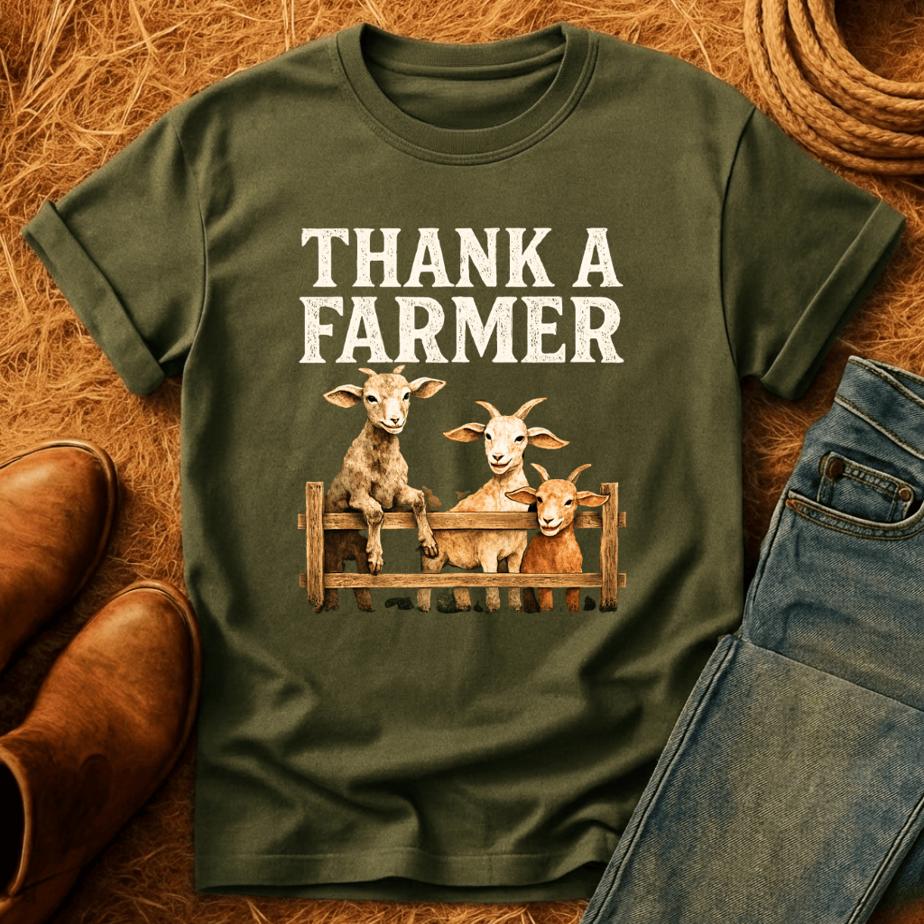 Thank Farmers: Goats T-Shirt
