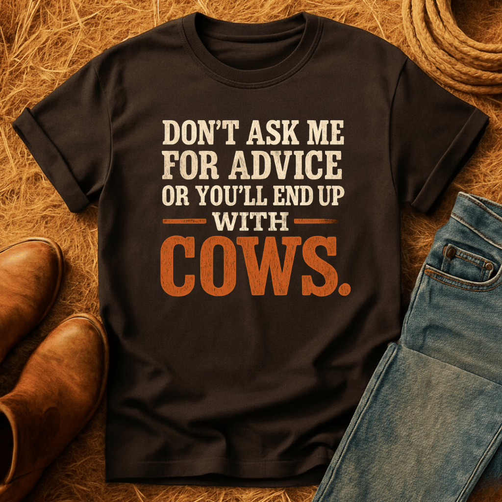 Don't Ask Cow Advice T-Shirt