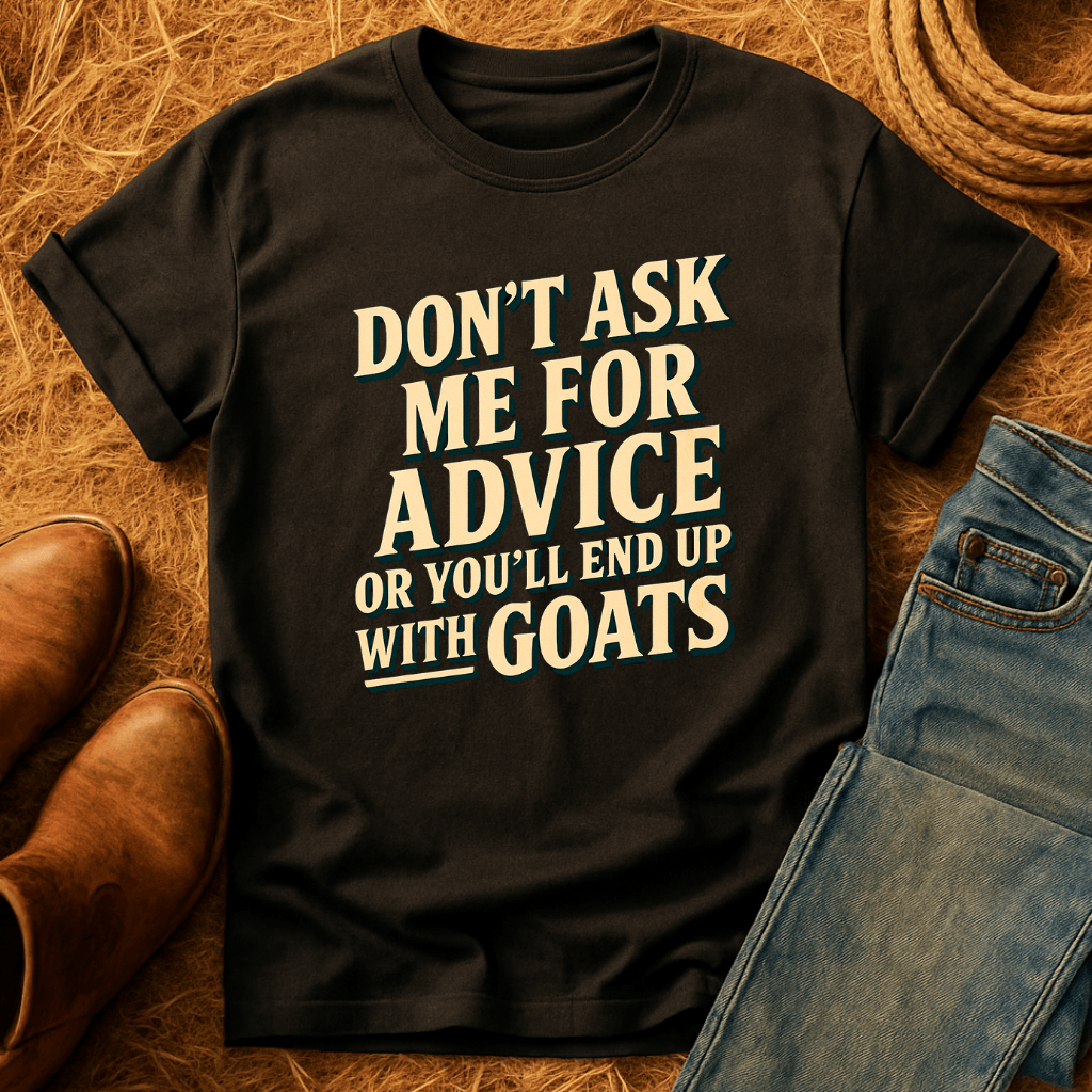 You'll End Up With Goats T-Shirt