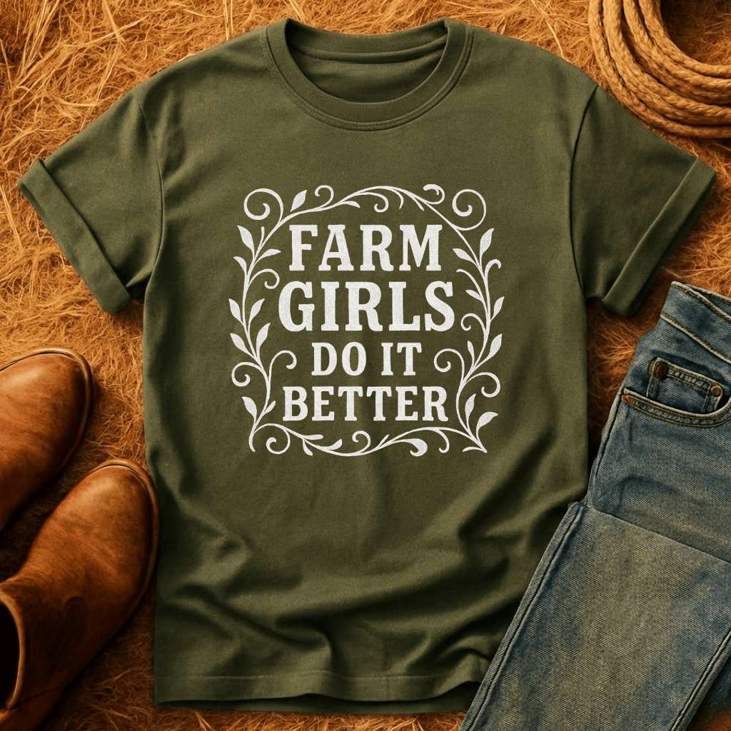 Farm Girls Do Better T-Shirt